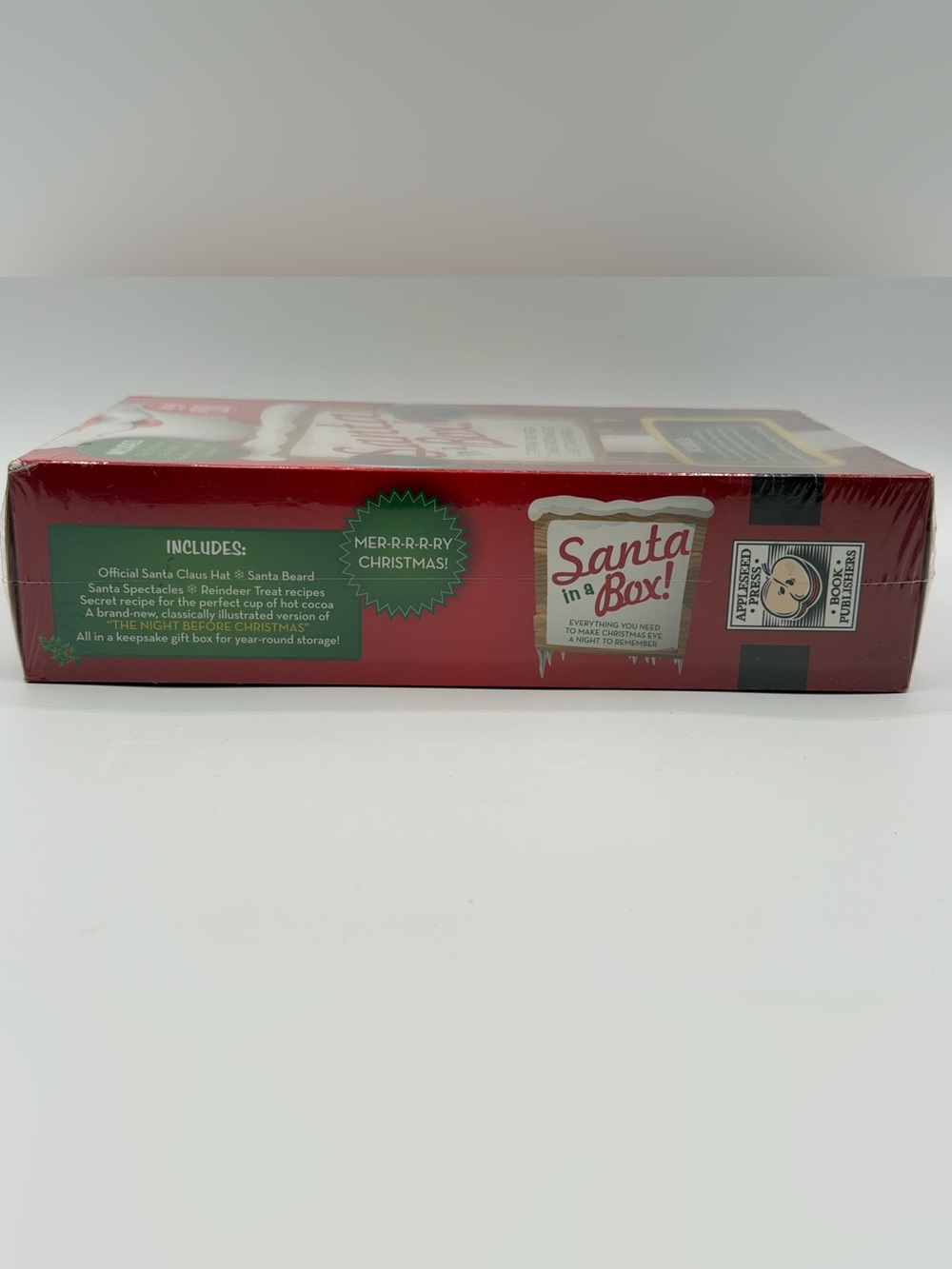 Santa In A Box! Christmas Eve Family Handbook & Santa Costume by Appleseed - New - Picture 4 of 8